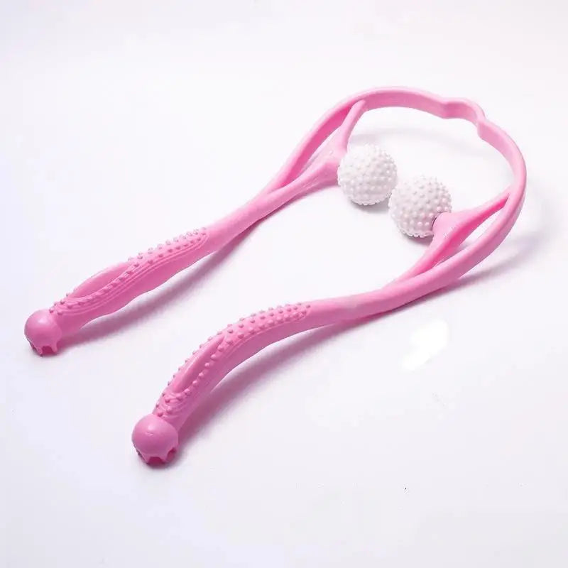 【WA】Handheld Neck And Shoulder Massager With 6 Balls, Relaxes Neck, Shoulders, And The Entire Body