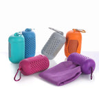 High Quality Mini Quick Dry Fitness Cool Towel Silica Gel Microfiber Sports Quick Dry Cool Towel Quick Drying Towel Sports