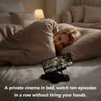 Universal Curved Non-Slip Mobile Phone Holder Ergonomic Anti-Slip Bedside Phone Stand Portable Stable Lazy Phone Stand Sleeping