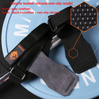 2PCS Silicone Non-Slip Gym Palm Protector Lifting Strap for Deadlifts Rowing Pull-Up Various Cowhide Leather PVC Various Combinations