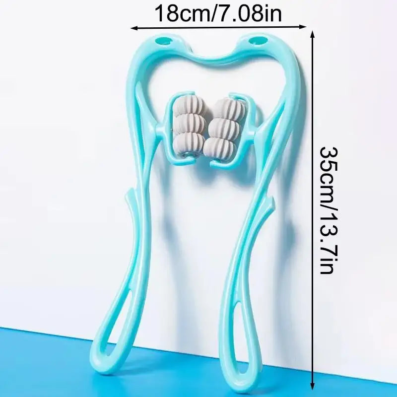 【WA】Handheld Neck And Shoulder Massager With 6 Balls, Relaxes Neck, Shoulders, And The Entire Body