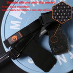 Silicone Non-Slip Gym Palm Protector Lifting Strap for Deadlifts Rowing Pull-Up Various Cowhide Leather PVC Various Combinations