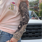2026 Tattoo Sleeves 6 PCS Unisex Summer UV Sun Protection Arm Covers Cycling Driving Fishing Beach Breathable Nightclub Elastic
